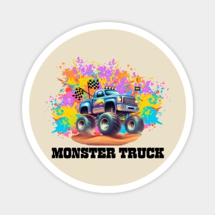 Monster Truck Magnet